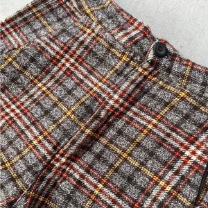 FREE PEOPLE Womens Plaid Size 8 Pants Brown Great Condition No Flaws!